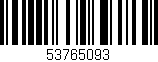 Código de barras (EAN, GTIN, SKU, ISBN): '53765093'