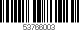 Código de barras (EAN, GTIN, SKU, ISBN): '53766003'