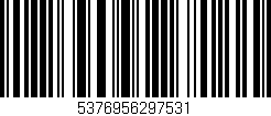 Código de barras (EAN, GTIN, SKU, ISBN): '5376956297531'