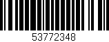 Código de barras (EAN, GTIN, SKU, ISBN): '53772348'