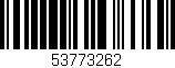 Código de barras (EAN, GTIN, SKU, ISBN): '53773262'