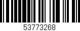 Código de barras (EAN, GTIN, SKU, ISBN): '53773268'