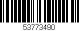 Código de barras (EAN, GTIN, SKU, ISBN): '53773490'