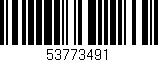 Código de barras (EAN, GTIN, SKU, ISBN): '53773491'