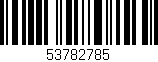 Código de barras (EAN, GTIN, SKU, ISBN): '53782785'