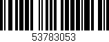 Código de barras (EAN, GTIN, SKU, ISBN): '53783053'