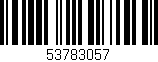 Código de barras (EAN, GTIN, SKU, ISBN): '53783057'