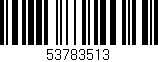 Código de barras (EAN, GTIN, SKU, ISBN): '53783513'
