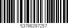 Código de barras (EAN, GTIN, SKU, ISBN): '53786287257'