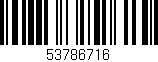 Código de barras (EAN, GTIN, SKU, ISBN): '53786716'