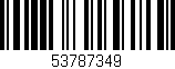 Código de barras (EAN, GTIN, SKU, ISBN): '53787349'