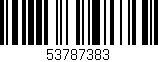 Código de barras (EAN, GTIN, SKU, ISBN): '53787383'