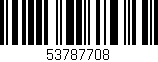 Código de barras (EAN, GTIN, SKU, ISBN): '53787708'