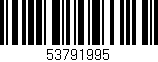 Código de barras (EAN, GTIN, SKU, ISBN): '53791995'