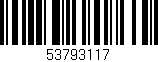 Código de barras (EAN, GTIN, SKU, ISBN): '53793117'