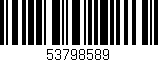Código de barras (EAN, GTIN, SKU, ISBN): '53798589'
