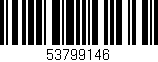 Código de barras (EAN, GTIN, SKU, ISBN): '53799146'