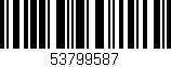 Código de barras (EAN, GTIN, SKU, ISBN): '53799587'