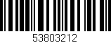Código de barras (EAN, GTIN, SKU, ISBN): '53803212'
