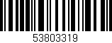 Código de barras (EAN, GTIN, SKU, ISBN): '53803319'