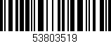 Código de barras (EAN, GTIN, SKU, ISBN): '53803519'