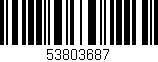 Código de barras (EAN, GTIN, SKU, ISBN): '53803687'