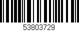 Código de barras (EAN, GTIN, SKU, ISBN): '53803729'