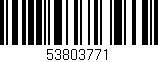 Código de barras (EAN, GTIN, SKU, ISBN): '53803771'