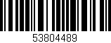 Código de barras (EAN, GTIN, SKU, ISBN): '53804489'