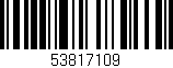Código de barras (EAN, GTIN, SKU, ISBN): '53817109'