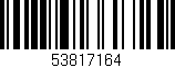 Código de barras (EAN, GTIN, SKU, ISBN): '53817164'