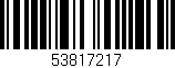 Código de barras (EAN, GTIN, SKU, ISBN): '53817217'