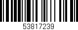 Código de barras (EAN, GTIN, SKU, ISBN): '53817239'
