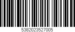 Código de barras (EAN, GTIN, SKU, ISBN): '5382023527005'