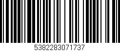 Código de barras (EAN, GTIN, SKU, ISBN): '5382283071737'