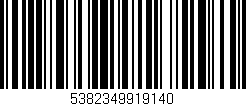 Código de barras (EAN, GTIN, SKU, ISBN): '5382349919140'