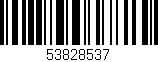 Código de barras (EAN, GTIN, SKU, ISBN): '53828537'