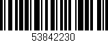 Código de barras (EAN, GTIN, SKU, ISBN): '53842230'
