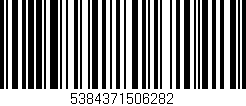 Código de barras (EAN, GTIN, SKU, ISBN): '5384371506282'