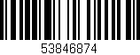 Código de barras (EAN, GTIN, SKU, ISBN): '53846874'