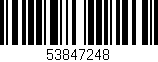 Código de barras (EAN, GTIN, SKU, ISBN): '53847248'