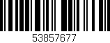 Código de barras (EAN, GTIN, SKU, ISBN): '53857677'