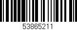Código de barras (EAN, GTIN, SKU, ISBN): '53865211'