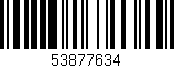 Código de barras (EAN, GTIN, SKU, ISBN): '53877634'