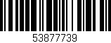 Código de barras (EAN, GTIN, SKU, ISBN): '53877739'