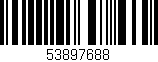 Código de barras (EAN, GTIN, SKU, ISBN): '53897688'