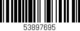 Código de barras (EAN, GTIN, SKU, ISBN): '53897695'