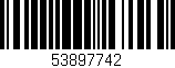 Código de barras (EAN, GTIN, SKU, ISBN): '53897742'