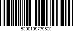 Código de barras (EAN, GTIN, SKU, ISBN): '5390109779538'