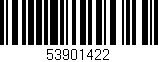 Código de barras (EAN, GTIN, SKU, ISBN): '53901422'
